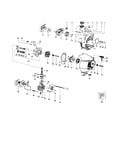Crankshaft/cylinder/crankcase