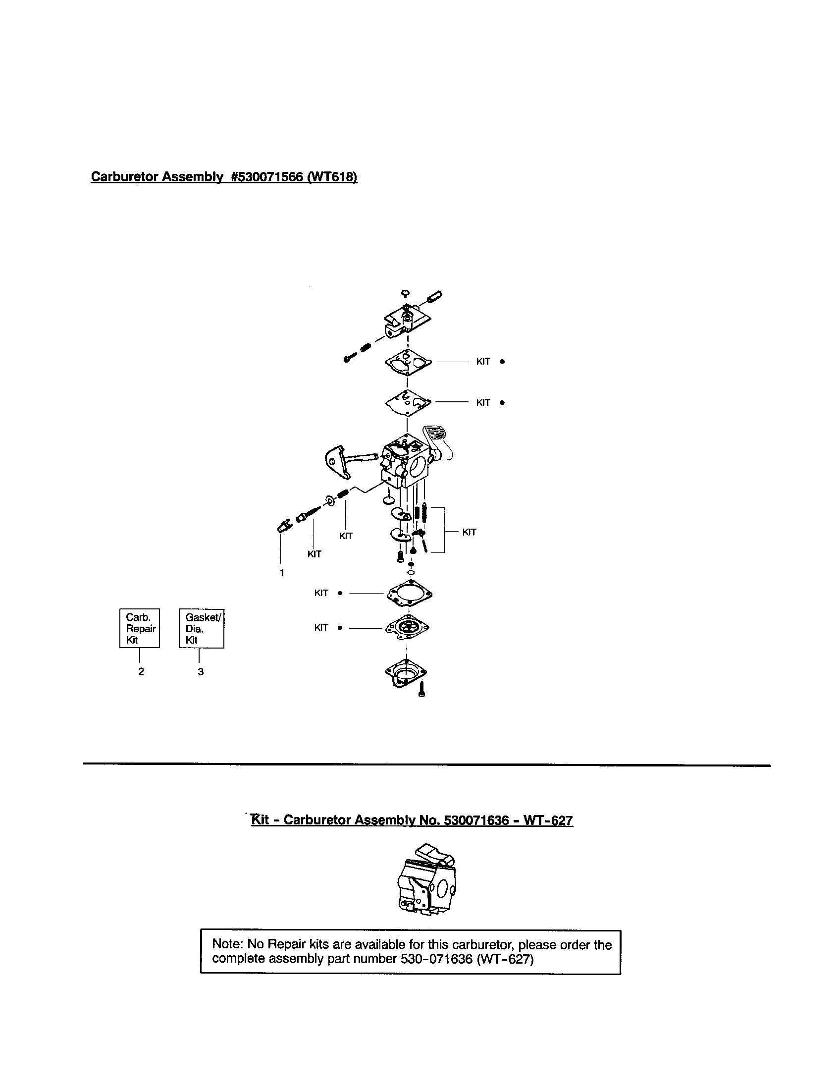 Carburetor's