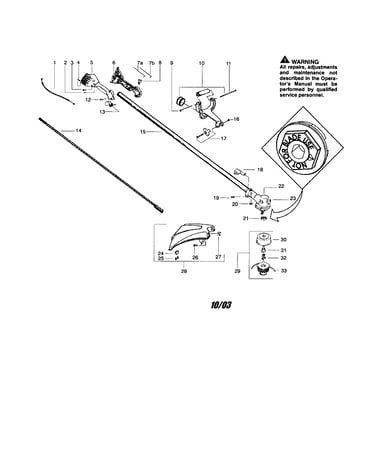 Throttle housing/driveshaft