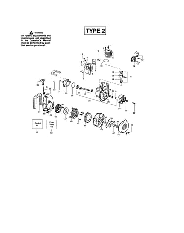 Crankshaft/cylinder/crankcase