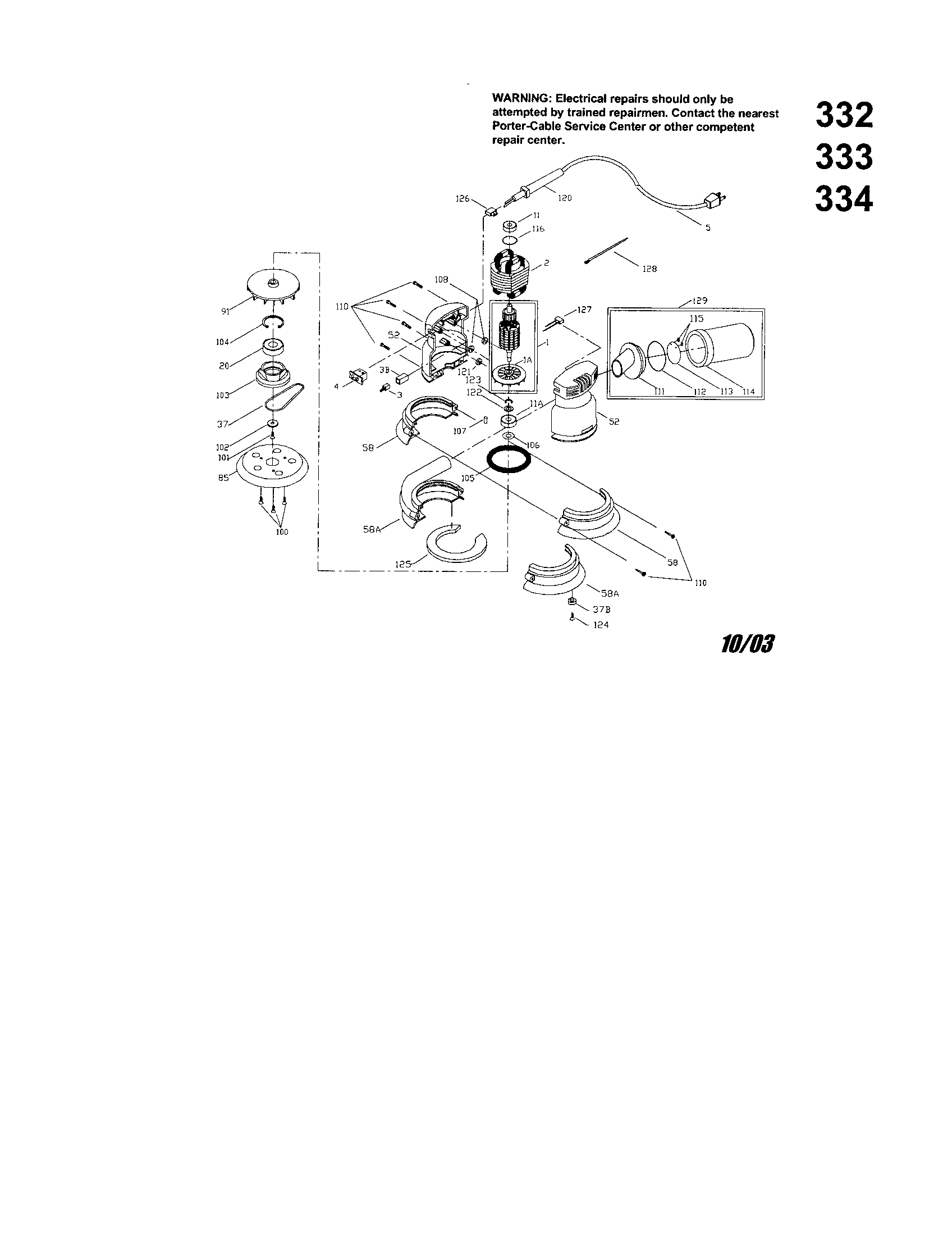 Random orbit sander