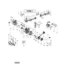 Crankshaft/cylinder/crankcase