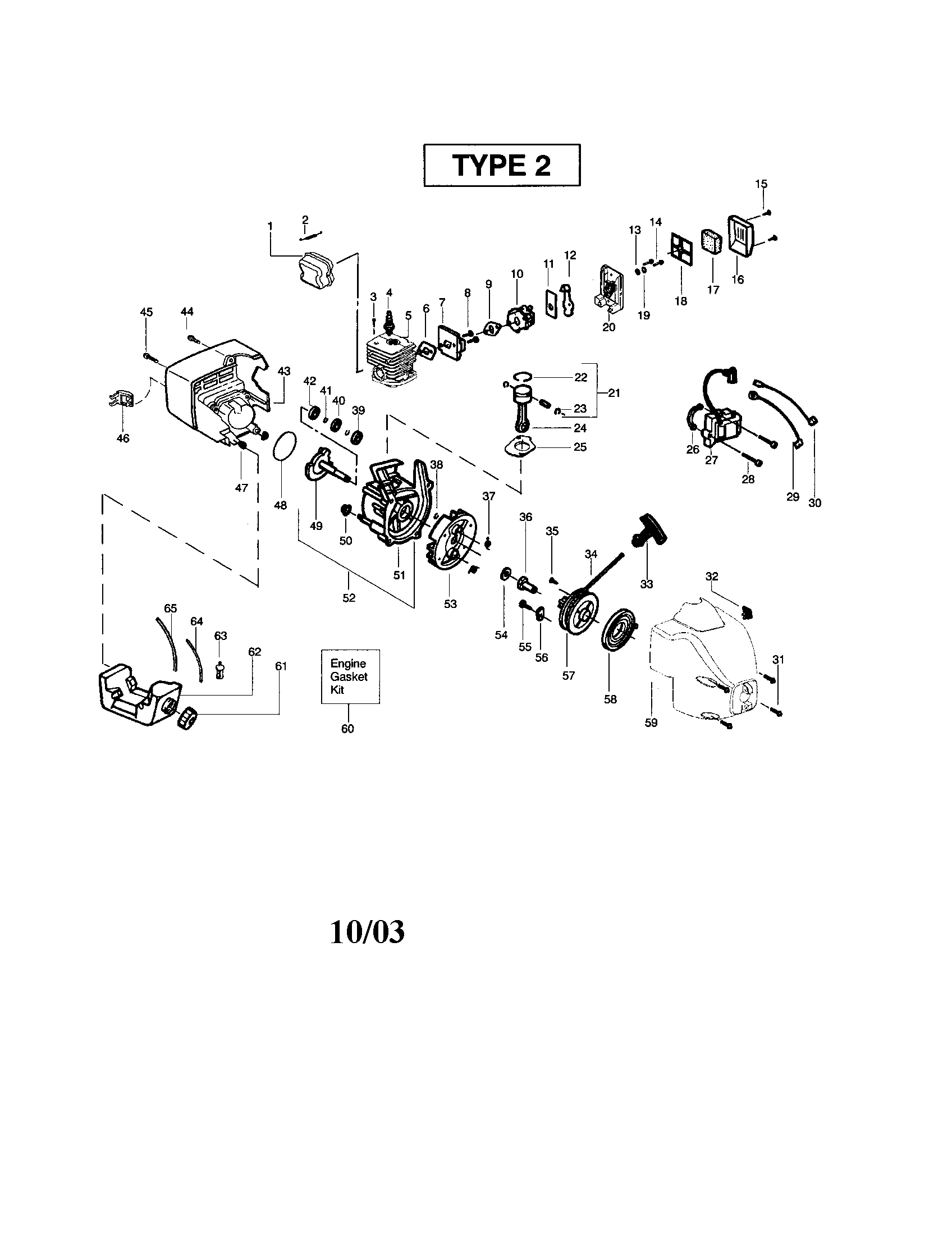 CYLINDER/CRANKCASE/CRANKSHAFT