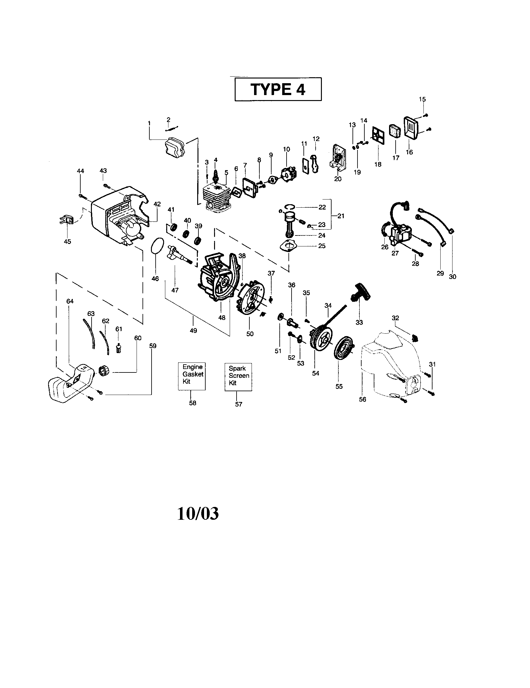 CRANKSHAFT/CYLINDER/CRANKCASE