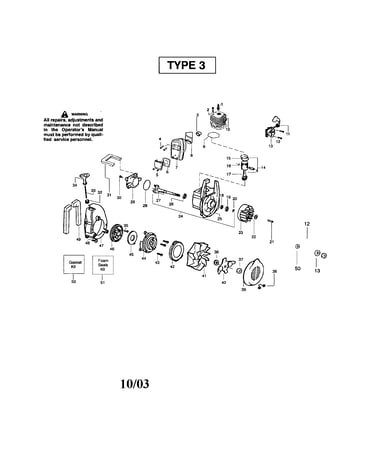 Cylinder/crankshaft/crankcase