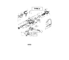 Poulan 295 TYPE 4 (RECON) throttle/chassis/chain/bar diagram