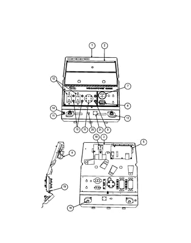 Case front assembly
