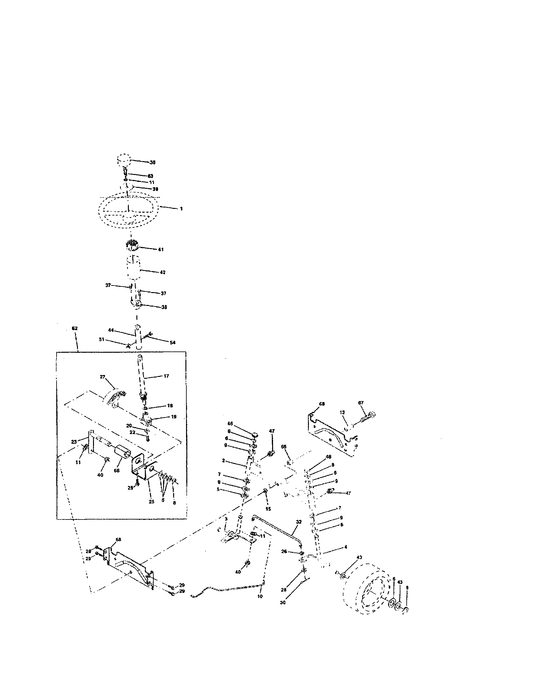 Steering assembly