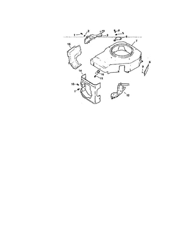 Blower housing/baffles