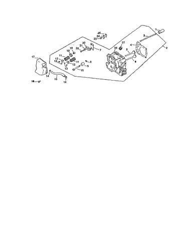 Cylinder head/valve/breather