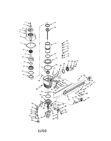 Framing nailer