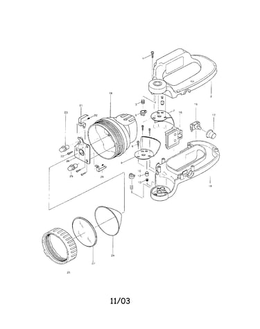 Rechargeable flashlight