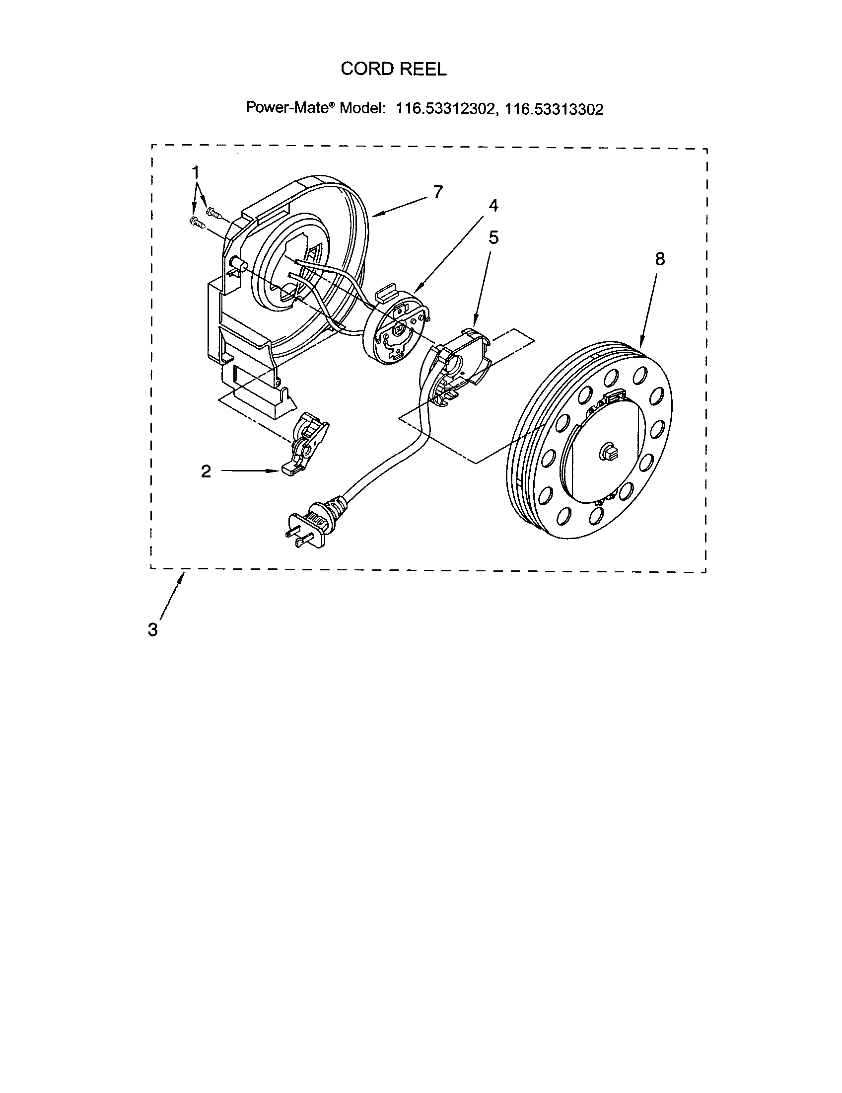 Cord reel