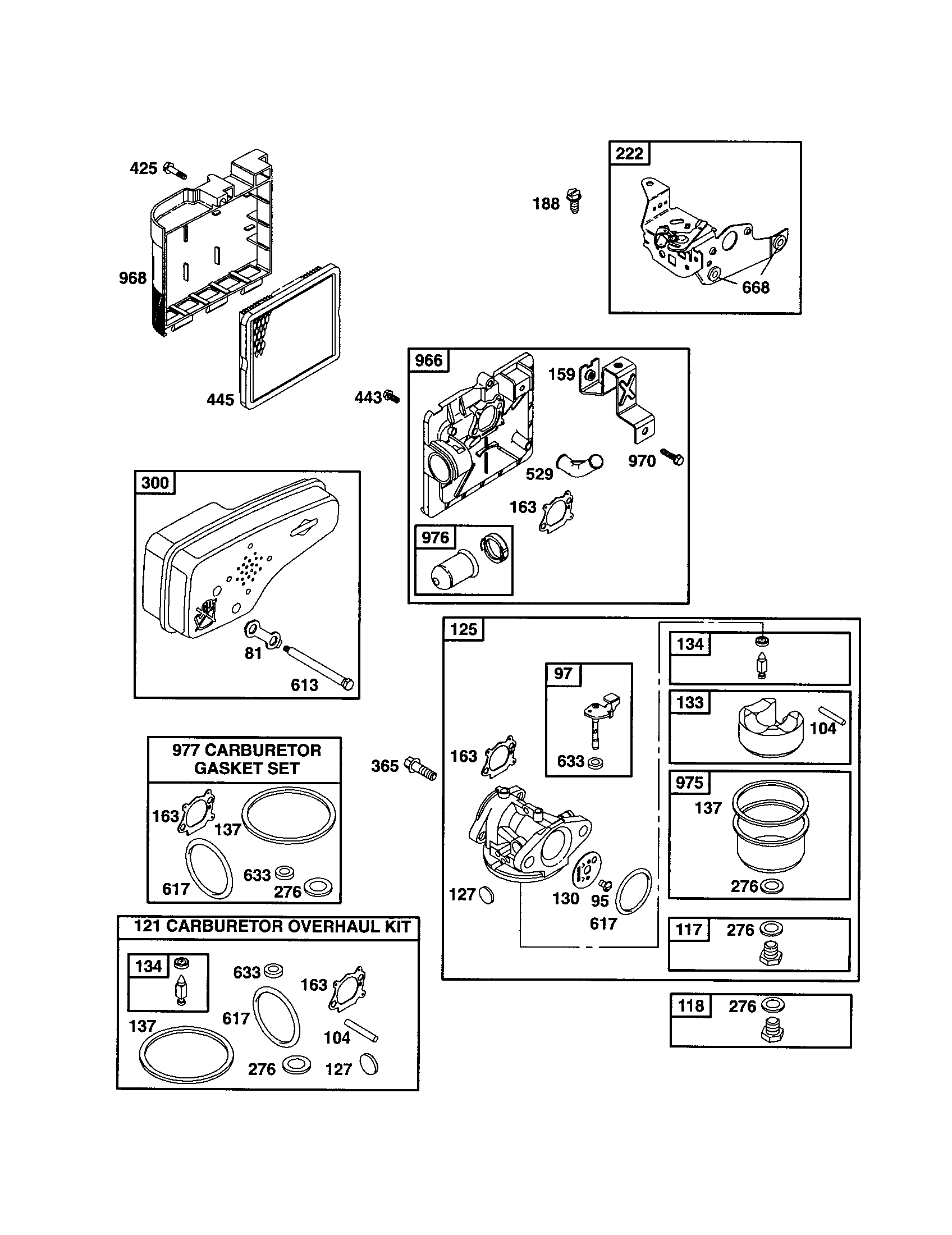 Carburetor/muffler