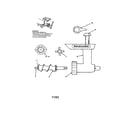 KitchenAid FGA food grinder attachments diagram