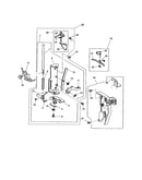 Presser bar base plate unit