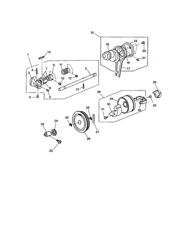 Upper shaft unit