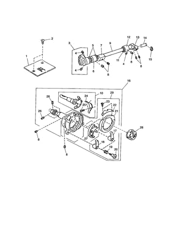 Shuttle race body unit