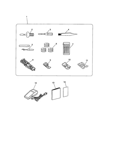 Accessory set