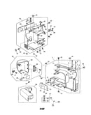 Rear cover unit