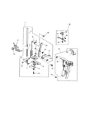 Presser bar base plate unit