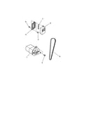 Motor/timing belt