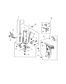 Presser bar base plate unit