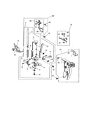 Presser bar base plate unit