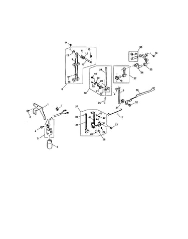 Needle bar supporter unit