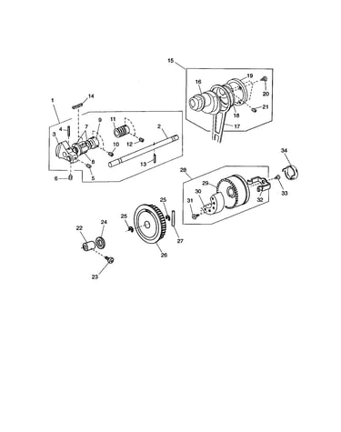 Upper shaft unit