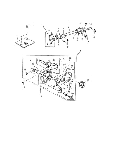 Shuttle race body unit