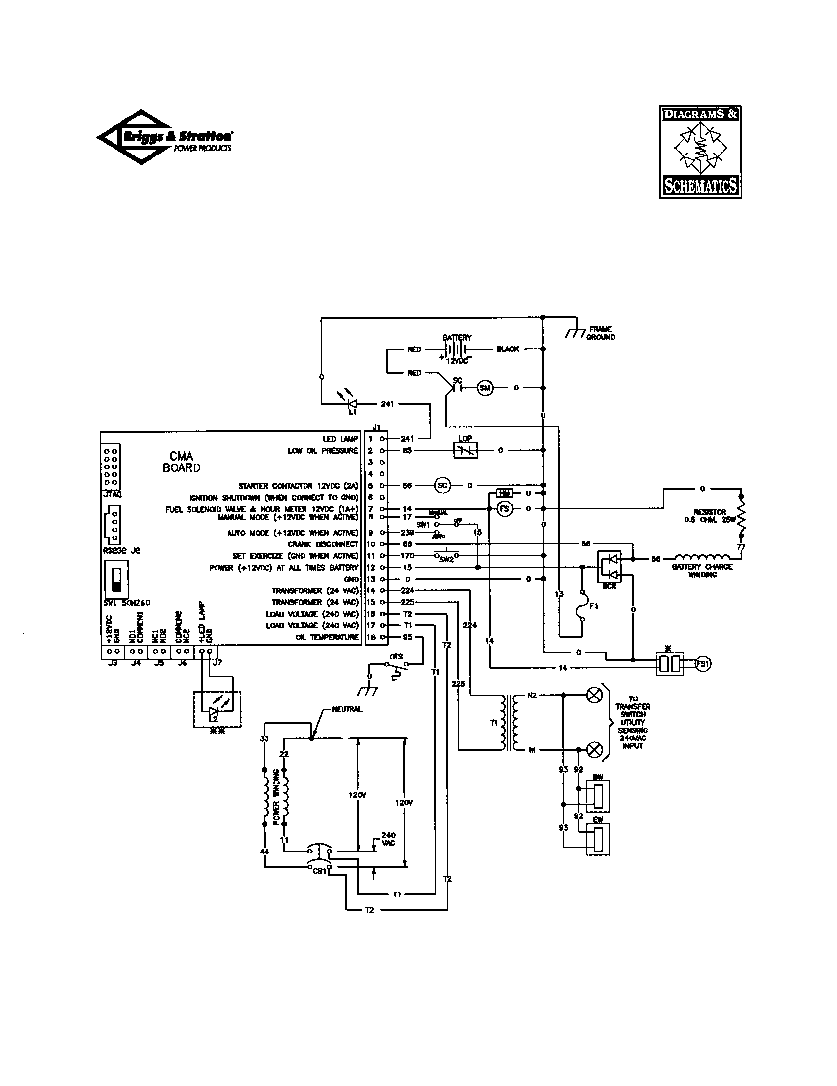 Unit schematic diagram