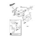 Milwaukee 0624-20 hammer drill driver diagram