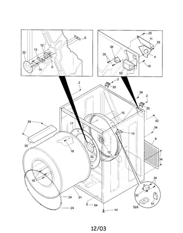 Cabinet/drum