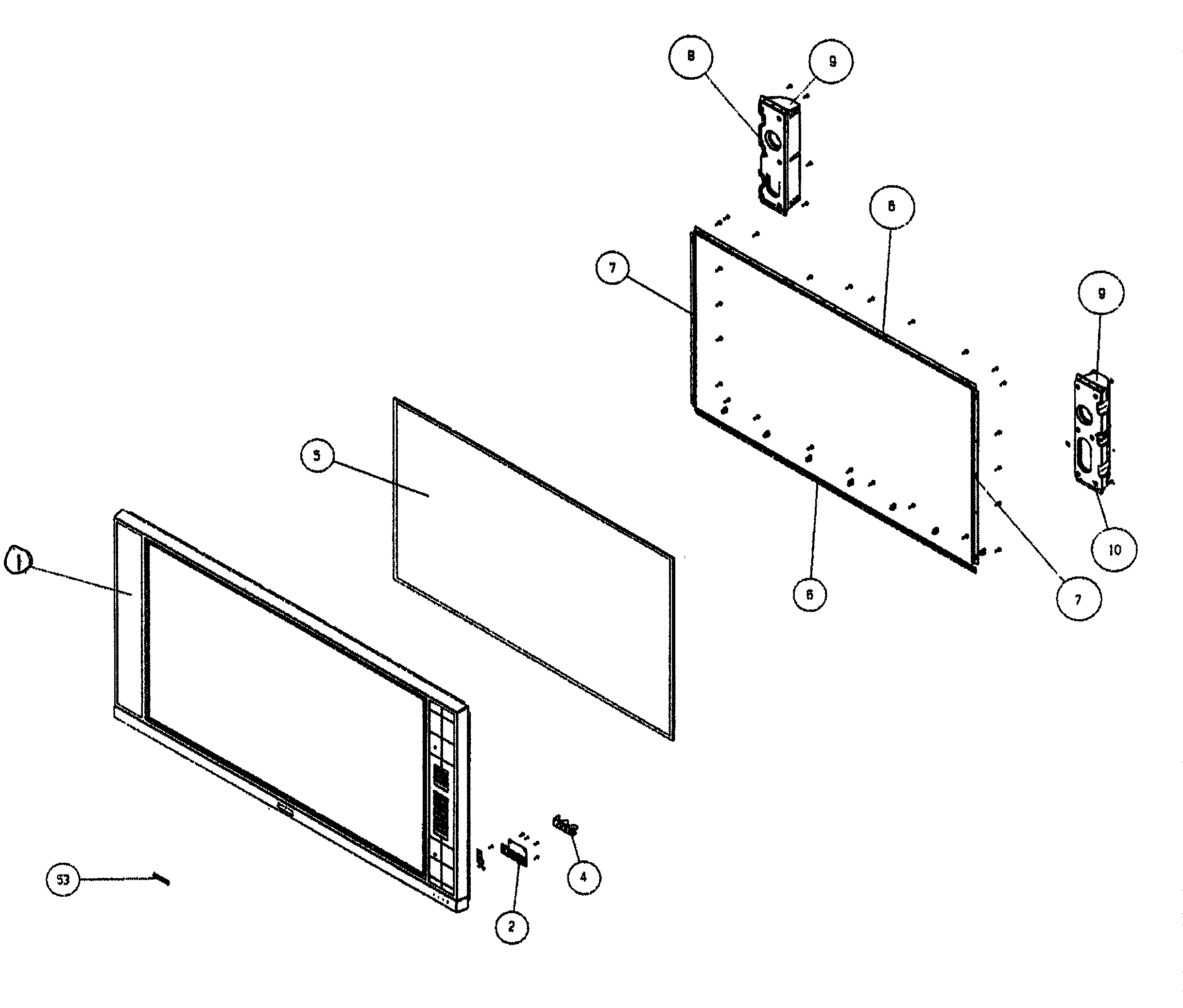 Screen assy