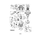 Craftsman 917273522 cylinder/crankshaft diagram