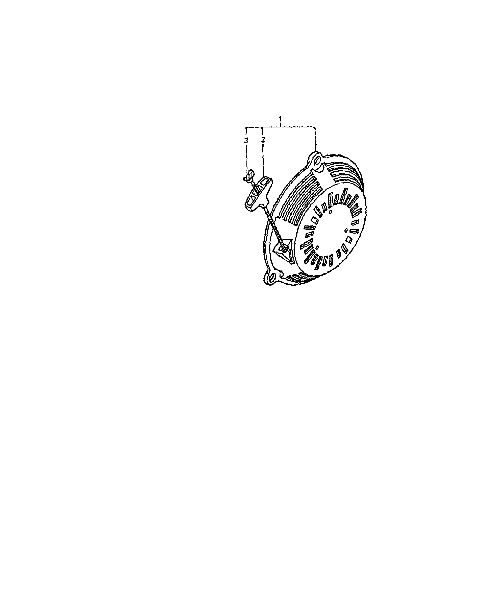 Recoil starter