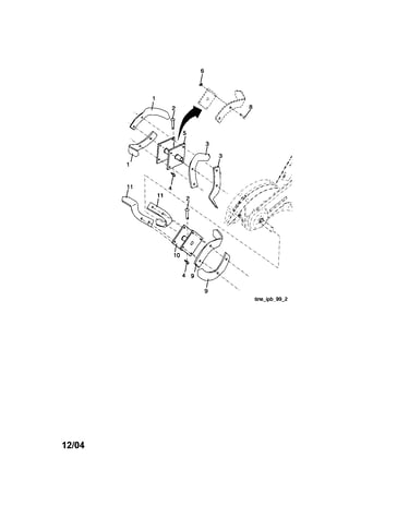 Tine assembly
