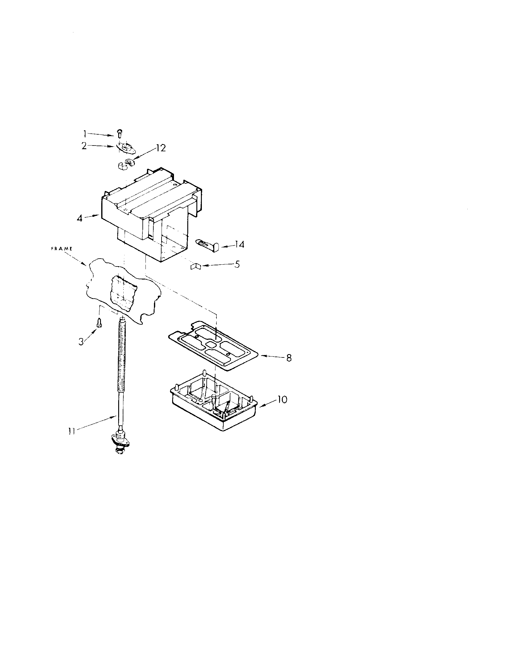 Power screw and ram