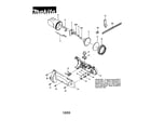 Makita ML120 rechargeable flashlight diagram