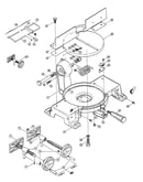 Base/turn table/arm/guide rule
