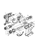 Housing/motor with gear