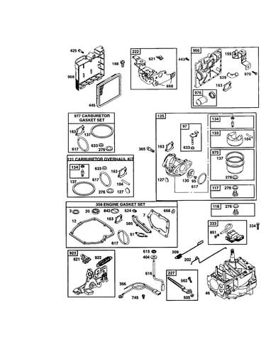 Carburetor/short block