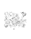 Engine/housing/handle/bag