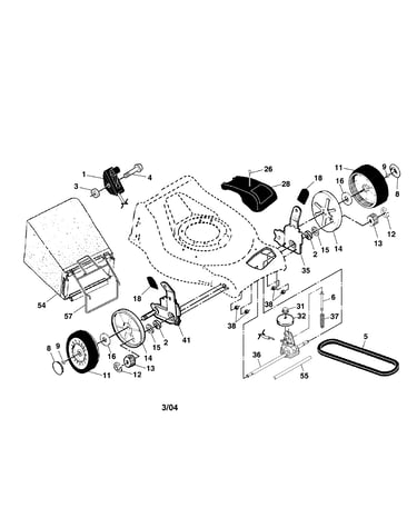 Wheels/tires/bag