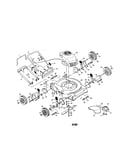 Engine/housing/handle/wheels