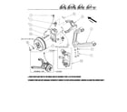 Gem Products GEM E825 control arm w/wheel end - lh diagram