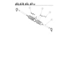 Gem Products GEM E825 steering gear assembly diagram