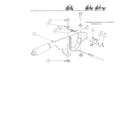 Gem Products GEM E825 parking brake lever assembly diagram