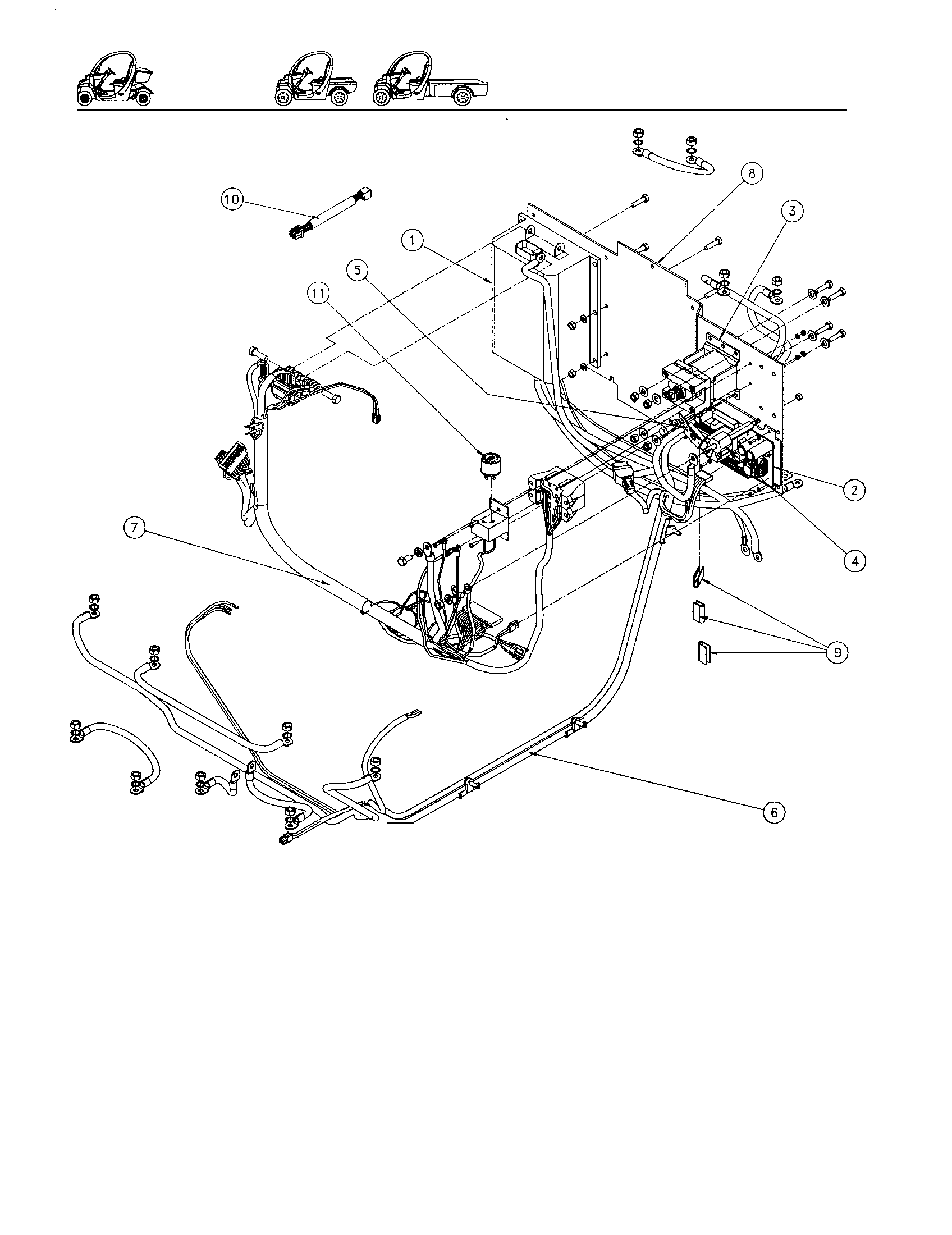 Ecm plate - 72 volt 2 passenger